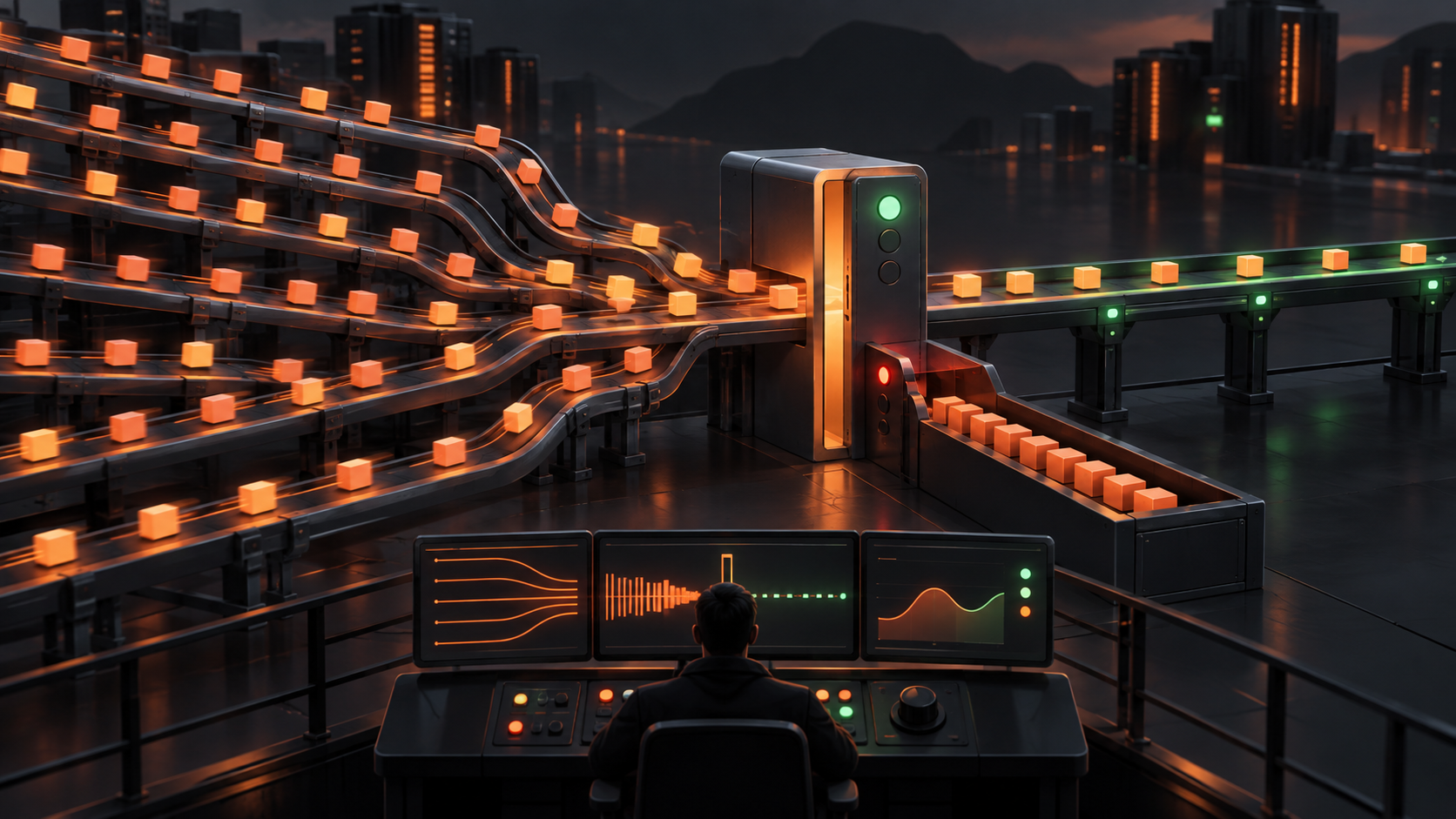 Automated requests queuing at a shared rate-limit gate