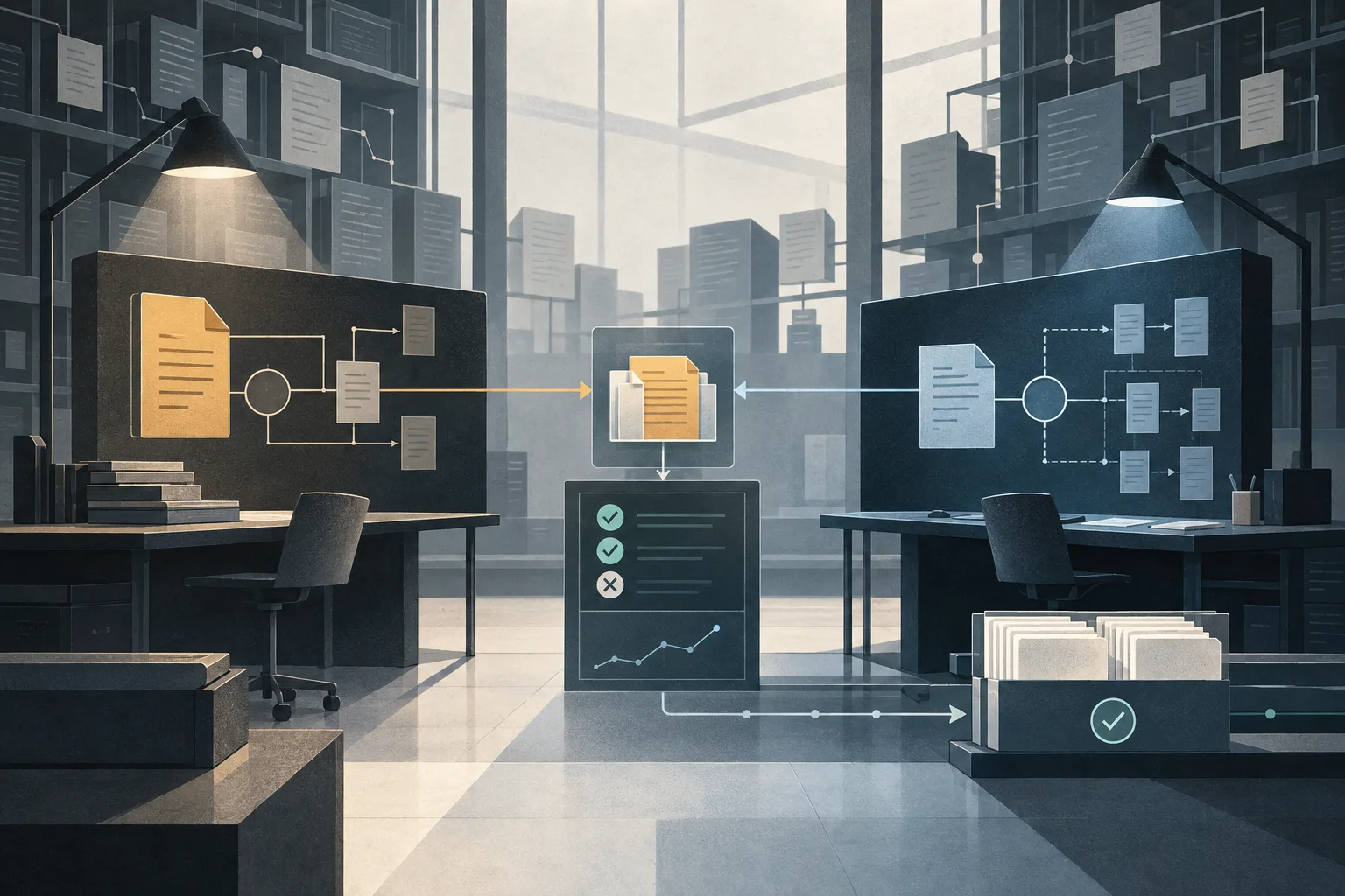 Separate security analysis paths independently checking the same evidence